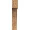 Ekena Millwork 5 1/2"W x 26"D x 32"H Westlake Smooth Knee Brace, Western Red Cedar BRC06X26X32WTL00SWR - alternate 3
